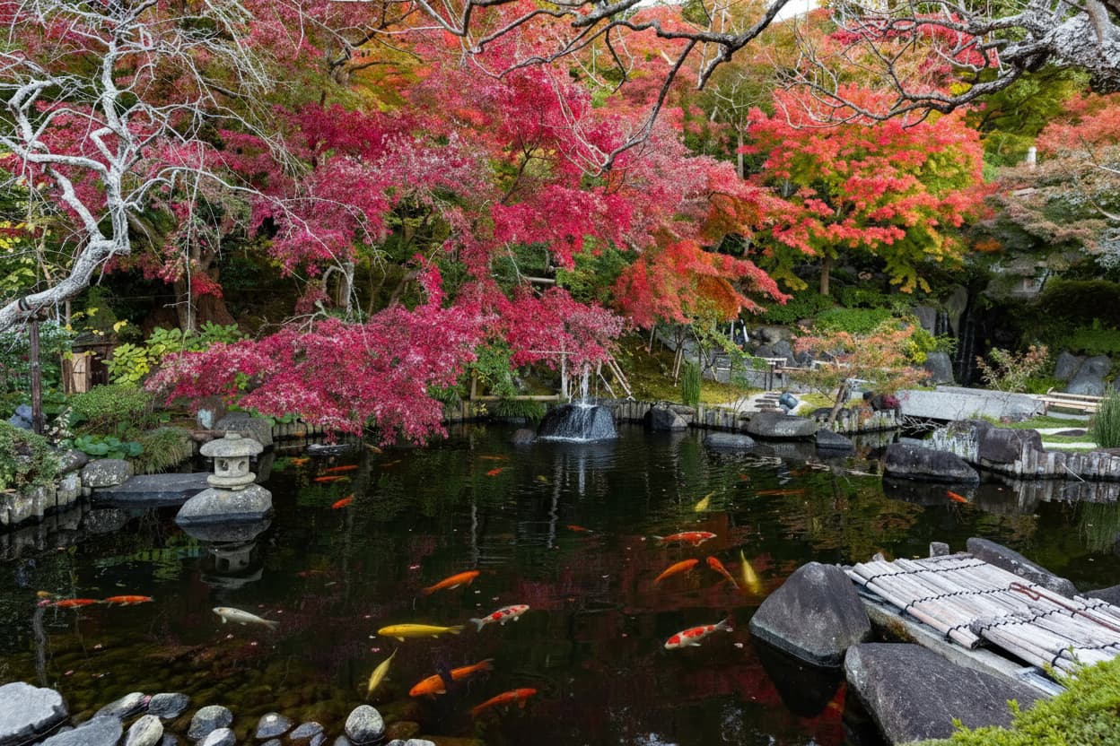 Jardines y estanques