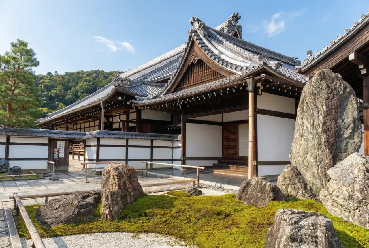templo Tenryuji bosque de bambú